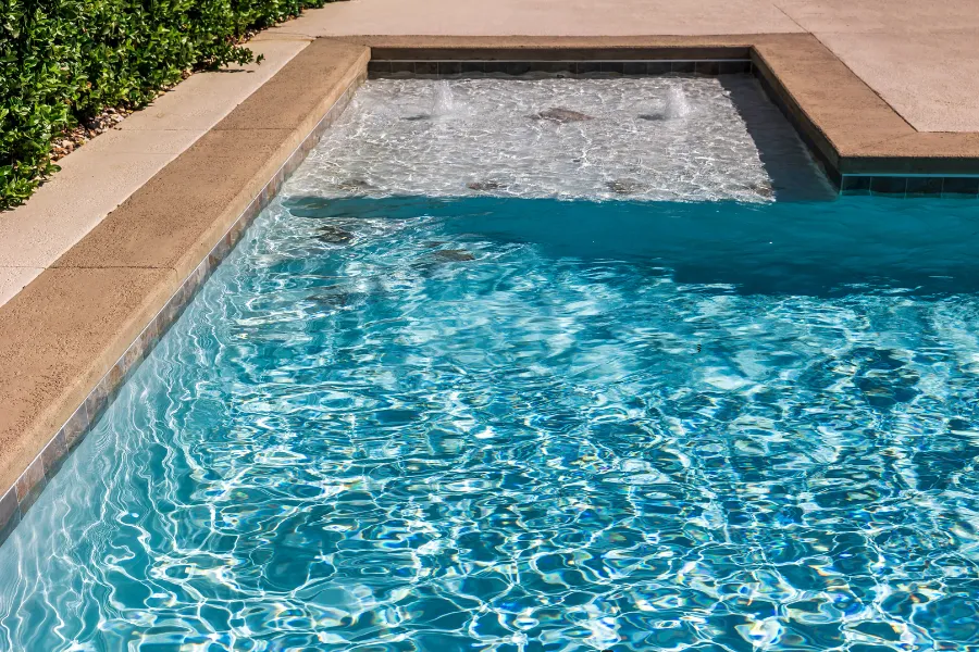 how to install tanning ledge in my pool