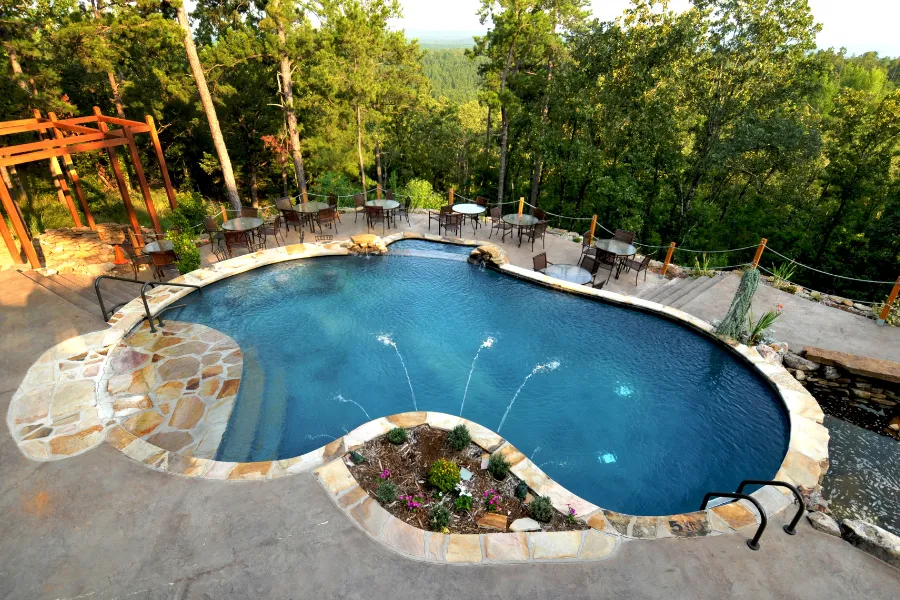 toronto professional unique pool shape trends