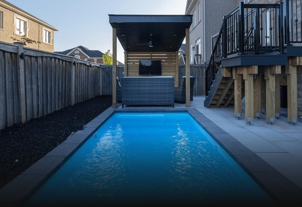 Geometric Concrete Pools